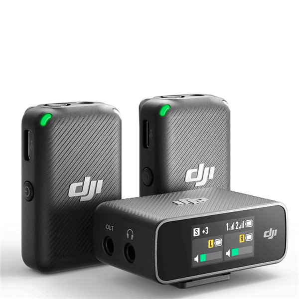 Micro DJI MIC (2 TX + 1 RX + Estuche de carga)