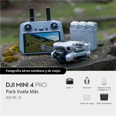 Dron DJI Mini 4 Pro RC 2 Fly More Combo