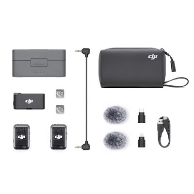 DJI Mic 2 (2 TX + 1 RX + Estuche de carga)