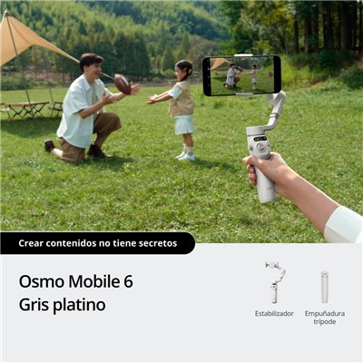 Estabilizador DJI Osmo Mobile 6 Platinium Grey