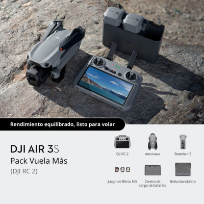 Dron DJI Air 3S Fly More Combo (RC-2)