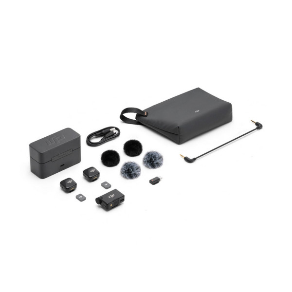 Micro DJI Mic Mini (2 TX + 1 RX + Estuche de carga)